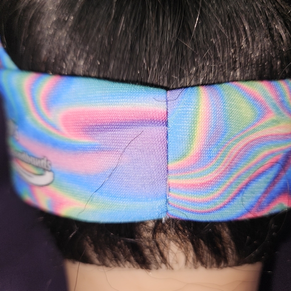 HANDMADE RHINESTONE DESIGNER BANDANA HEADBAND - Picture 5 of 5